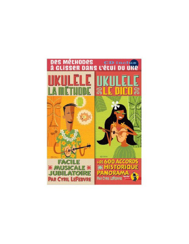 Méthode de Ukulélé + dico + cd