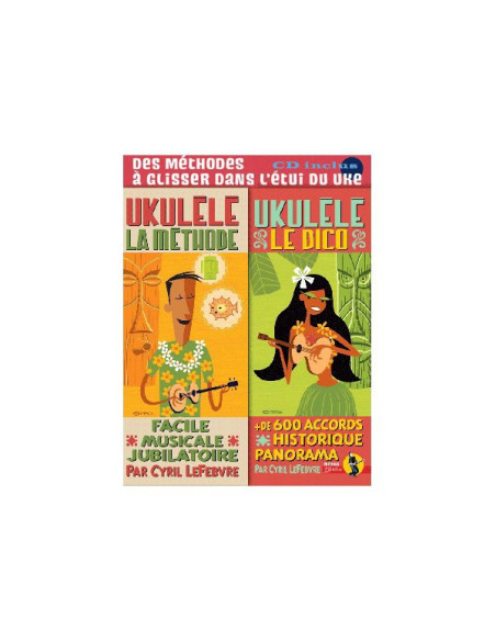 Méthode de Ukulélé + dico + cd