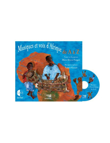 Musiques et voix d'Afrique - Livre + CD