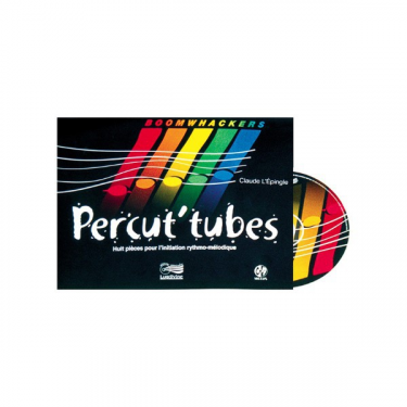 Percut'tubes - 8 mélodies pour utiliser les tubes sonores - Livre