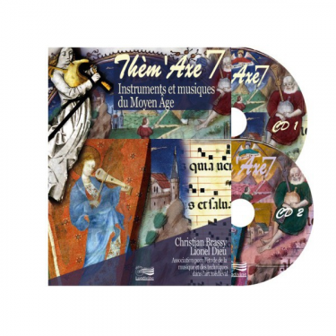 Thèm'Axe - Instruments et Musiques du Moyen Âge - Livre + 2 CD