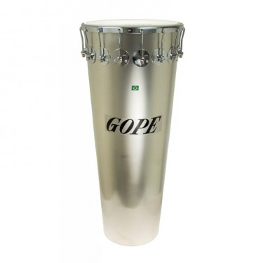 Timbal aluminium 14' x 90 cm CERCLE CHROME 16 tirants - Gope