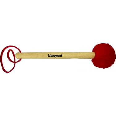 Liverpool wood Surdo beater/mallet - short handle