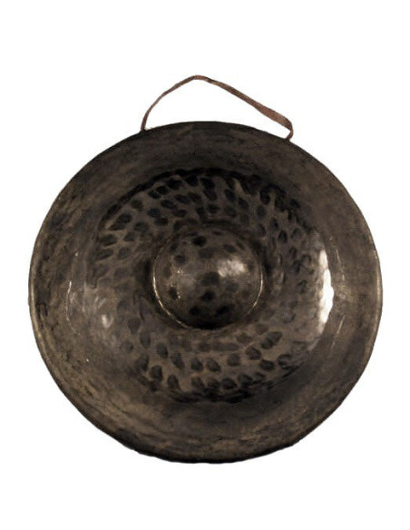 Gong nord-vietnamien fait main - Ø 25 cm - vendu avec une batte