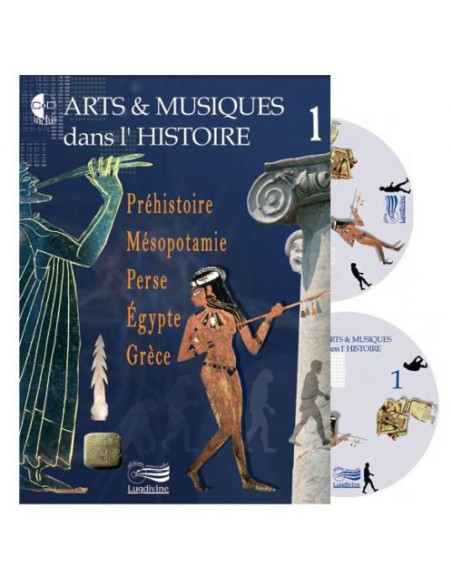 Arts et Musiques dans l'Histoire - Vol 1 - Livre + CD + DVD