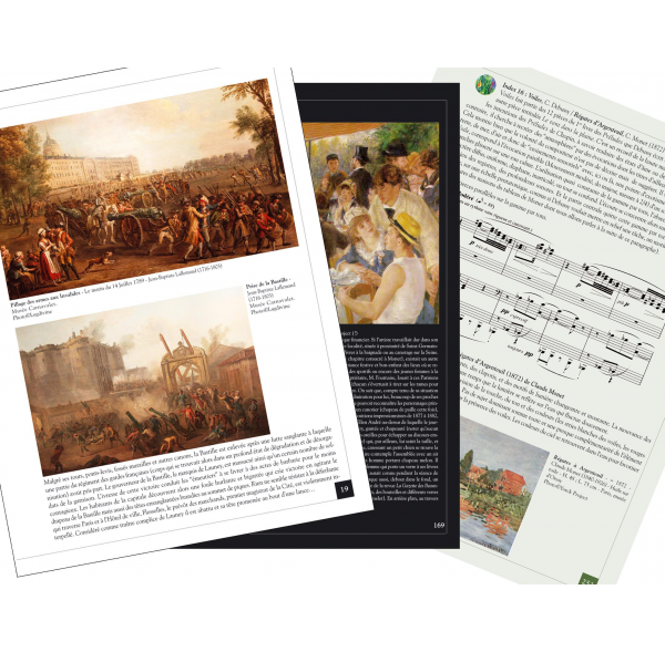 Arts et Musiques dans l'Histoire - Vol 5 - Livre + CD + DVD