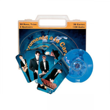 Instruments à la carte - Livret + CD + 36 cartes