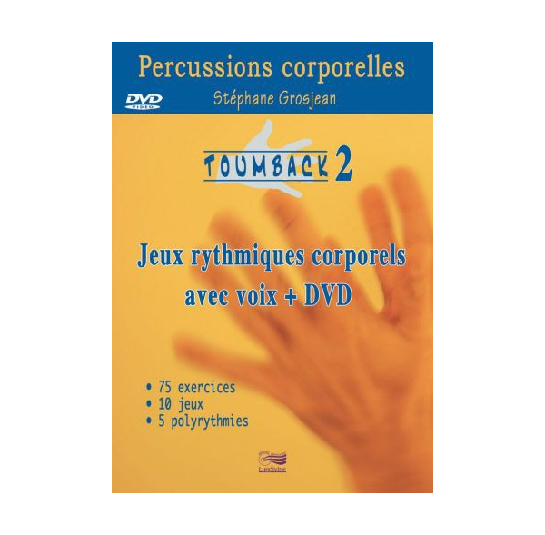 TOUMBACK 1 - Percussions corporelles - Livre + DVD