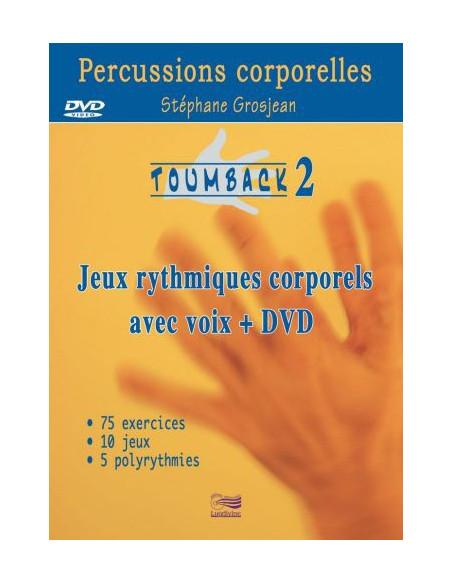 TOUMBACK 1 - Percussions corporelles - Livre + DVD