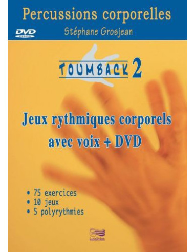 TOUMBACK 1 - Percussions corporelles - Livre + DVD
