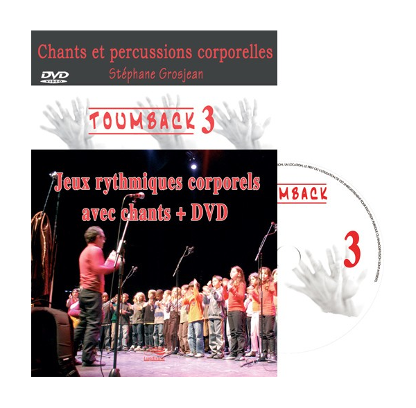 TOUMBACK 2 - Percussions corporelles - Livre + DVD