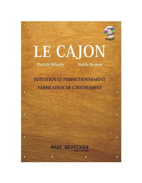 Méthode de Cajon + CD Paul Beusher