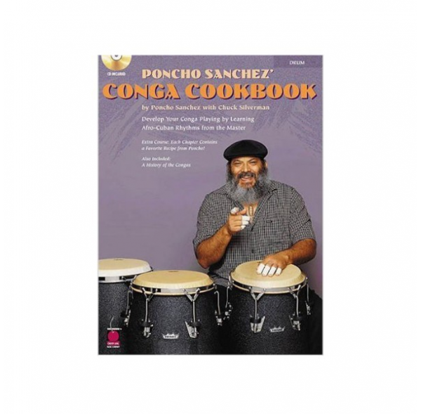 Conga Cookbook, by Poncho Sanchez