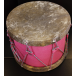 Tambour gnawa - Modèle traditionnel cercle bois + peau naturelle