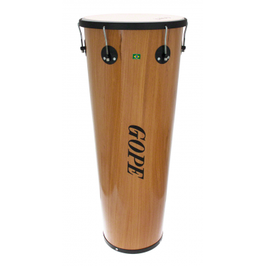 Timbal Bois 14" x 90 cm - 6 Tirants - Cercle Noir - Gope