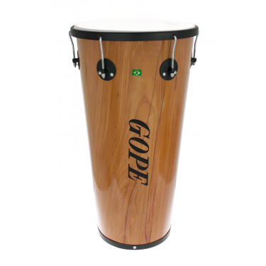 Timbal Bois 14" x 70 cm - 6 Tirants - Cercle Noir - Gope
