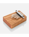Sanza (kalimba) sur planche - 5 lames - Hokema