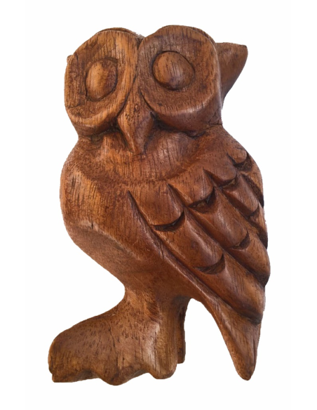 Appeau Hibou en bois - 12.5 cm - Roots Percussion