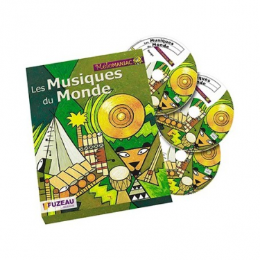 Musiques du monde coffret avec 3 Cd éditions Fuzeau
