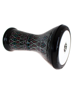 Derbouka Egypte Alu Gravé Motifs Peints - Sawt El Ahram 2