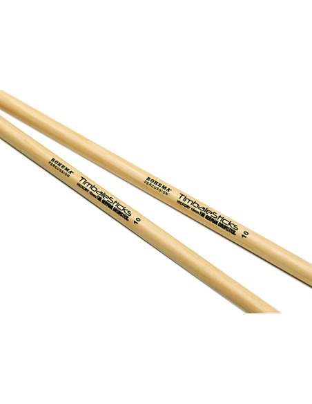 Baguettes Timbales 10mm Hickory - la paire - Rohema