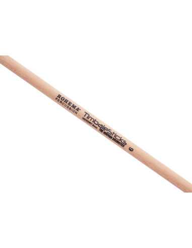 Baguettes Timbales 6mm Hickory - la paire - Rohema