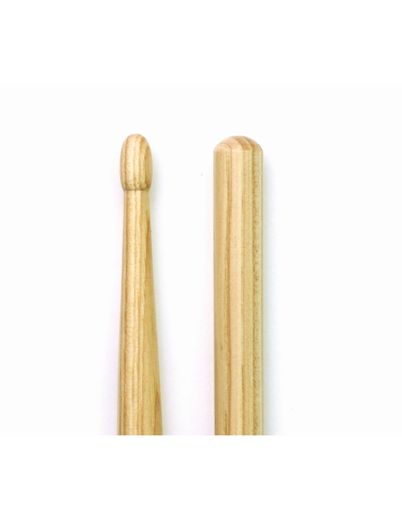 Baguette de batterie Light Rock 7A Hickory - la paire - ROHEMA