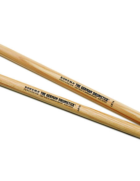 Baguette de batterie Light Rock 7A Hickory - la paire - ROHEMA