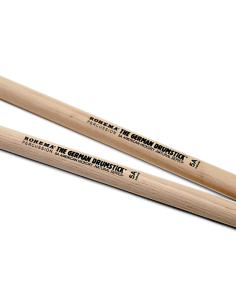 Baguette de batterie Natural 5A Hickory - la paire - ROHEMA 2