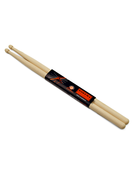Baguette de batterie Natural 2B Hickory - la paire - ROHEMA