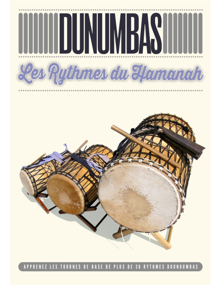 Méthode de dunumbas les rytmes du Hamanah de Ricardo BERREFA