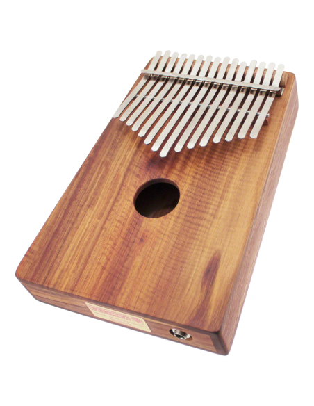 Kalimba sur caisse Alto Chromatique 26 notes avec pick up - H. Tracey