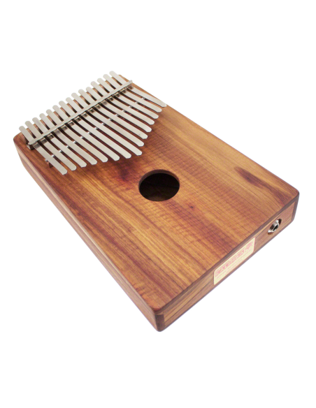 Kalimba sur caisse Alto Chromatique 26 notes avec pick up - H. Tracey
