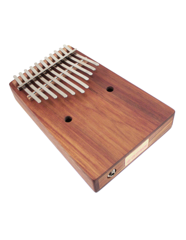 Kalimba sur caisse Alto Chromatique 26 notes avec pick up - H. Tracey