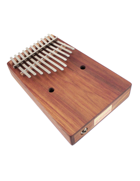 Kalimba sur caisse Alto Chromatique 26 notes avec pick up - H. Tracey