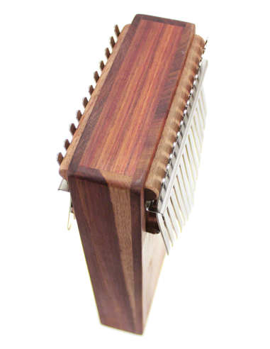 Kalimba sur caisse Alto Chromatique 26 notes avec pick up - H. Tracey