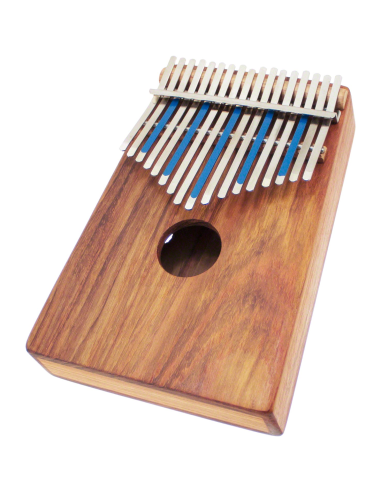 Kalimba sur caisse Celeste Treble 17 notes - H. Tracey