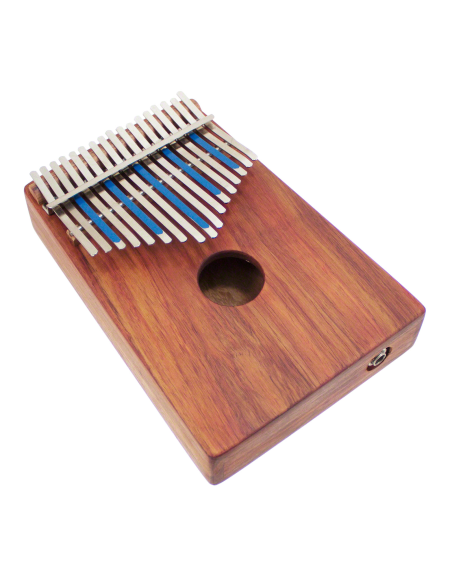 Kalimba sur caisse Electro Treble 17 notes - H. Tracey