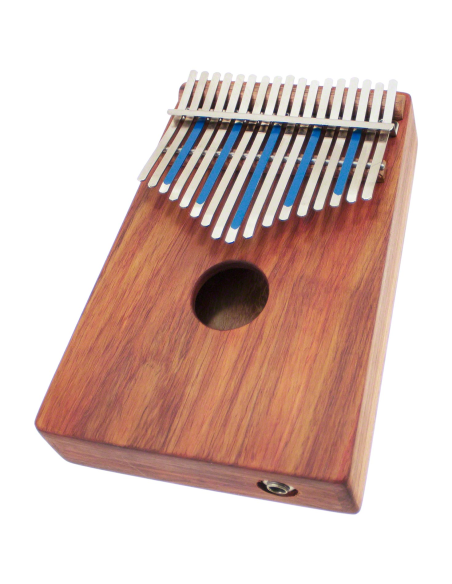 Kalimba sur caisse Electro Treble 17 notes - H. Tracey