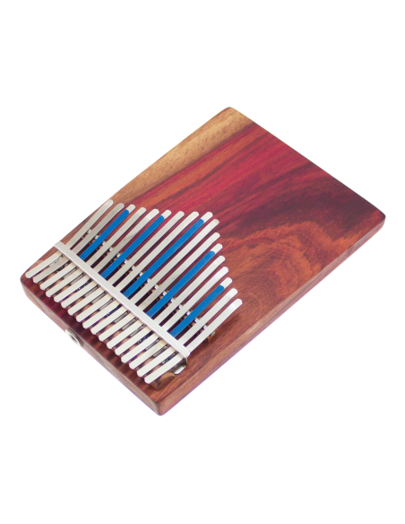 Kalimba sur table electro Treble Celeste 17 notes - H. Tracey