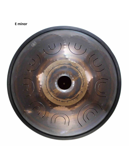 Steel Tongue Drum SWD 18" avec 9 notes - E minor - SWD