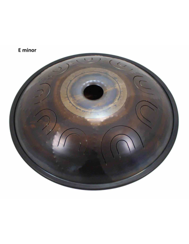 Steel Tongue Drum SWD 18" avec 9 notes - E minor - SWD