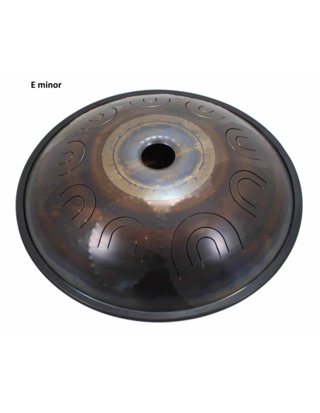 Steel Tongue Drum SWD 18" avec 9 notes - E minor - SWD