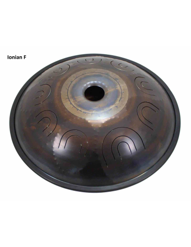 Steel Tongue Drum SWD 18" avec 9 notes - Ionian F - SWD