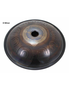 Steel Tongue Drum 9 notes - 18" - D Minor - SWD 2