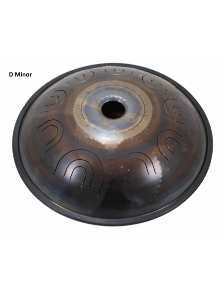 Steel Tongue Drum 9 notes - 18" - D Minor - SWD