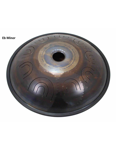 Steel Tongue Drum 9 notes - 18" - Eb Minor - SWD