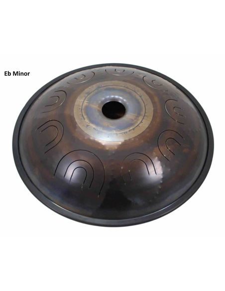 Steel Tongue Drum 9 notes - 18" - Eb Minor - SWD