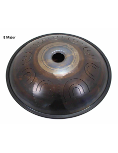 Steel Tongue Drum 9 notes - 18" - E Major - SWD 2