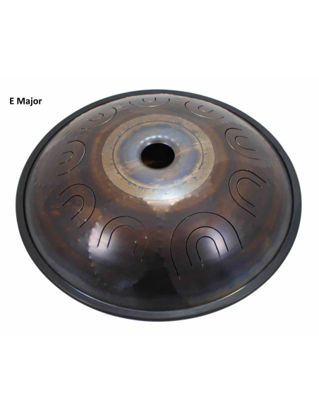 Steel Tongue Drum 9 notes - 18" - E Major - SWD